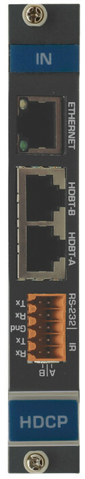 Kramer HDBT-IN2-F16/STANDALONE 2-Channel HDBT Input Card For Frame 16