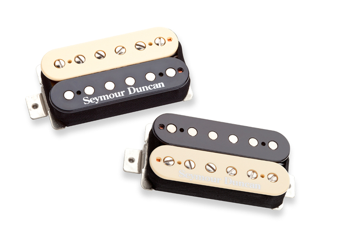 Seymour Duncan Pearly Gates Humbucking Pickups in Zebra, Set of 2 11108-49-Z