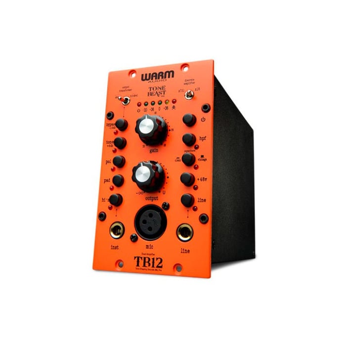 Warm Audio TB12-500 Tone Shaping Discreet Mic Preamp, 500 Series TB12/500