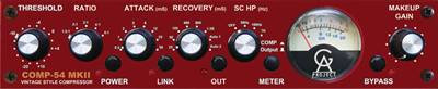Golden Age Project COMP-54 Mk2 Plus 1-Channel, 230V Vintage Style Compressor w/ Carnhill Transformers COMP54MK2PLUS
