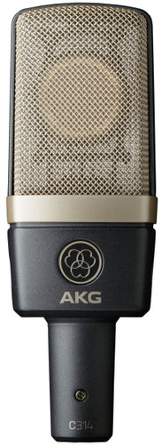 AKG C314 Multi-Pattern Condenser Microphone, Professional C314-AKG