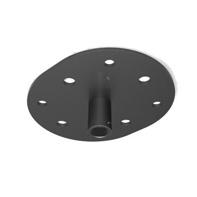 Adaptive Technologies Group MP-500NPT-CP Ceiling Mount Plate For 1/2" Sch40 Threaded Pipe, 80lb WLL