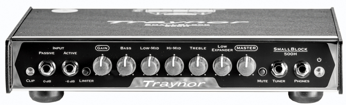 Traynor SB500H Small Block Series 500W Bass Amplifier Head SB500H