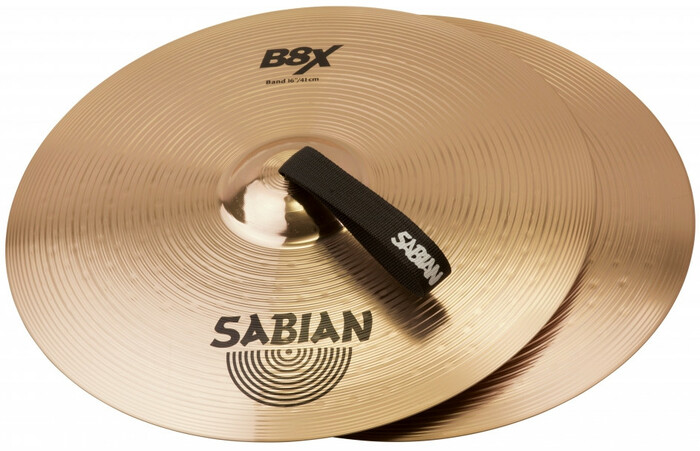 Sabian 41622X 16" B8X Band Hand Cym, Pair