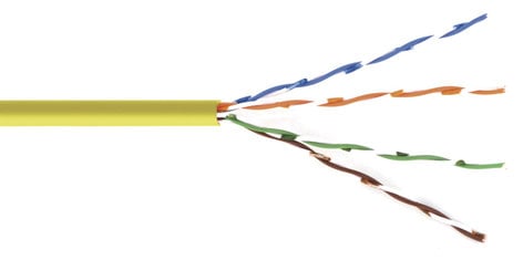 Kramer BC-6ST Twisted Pair CAT6 Cable with Stranded Center, 1000 ft BC-6ST-1000