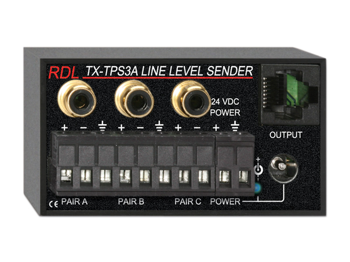 Radio Design Labs TX-TPS3A Active Three-Pair Sender TX-TPS3A