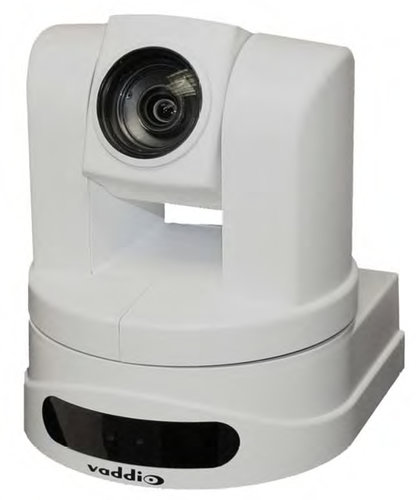 Vaddio ClearVIEW HD-20SE QCCU HD PTZ Camera In Black Or White With Quick Connect CCU