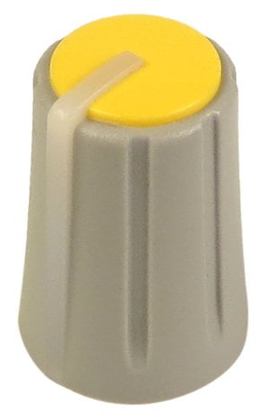 Allen & Heath AJ2079 Yellow Rotary Knob for GL2000 AJ2079
