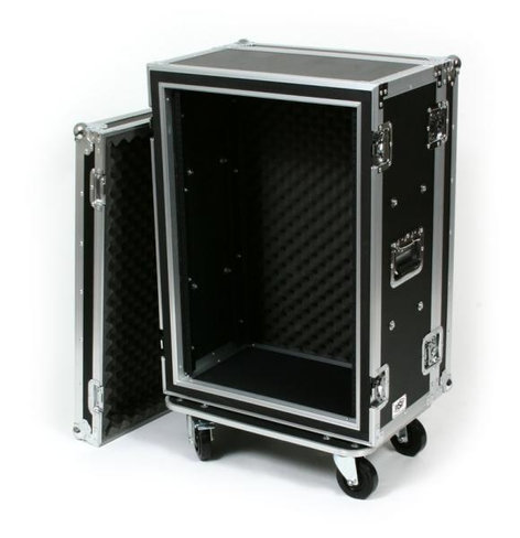 Elite Core Audio OSP SC16U-12 16-Space ATA Shockmount Rack Case with Casters SC16U-12