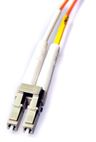 Whirlwind OC-2-M50-LC-LC-0-50 50 ft Multimode Fiber Optic Cable with LC UPC Connectors OC-2-M50-TLCLC-0-50