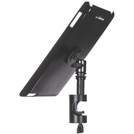 On-Stage Stands TCM9161B Snap-On iPad Cover/Mount with u-mount in Black TCM9161B