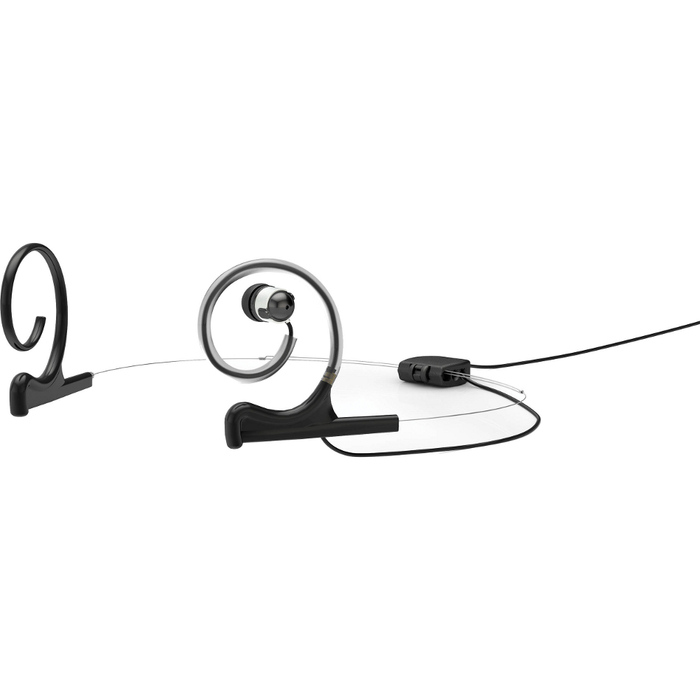DPA HE2B-IE1-B D:fine Dual Ear-Worn  Headset Mount With Single IEM, Black