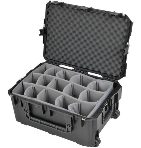 SKB Cases 3i-2617-12BD iSeries Waterproof Case with Gray Dividers, 26x17x12 3I-2617-12BD