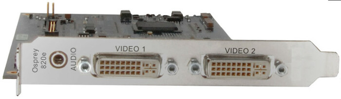 Osprey Video 820e Dual DVI-I Capture Card with SimulStream 95-00475