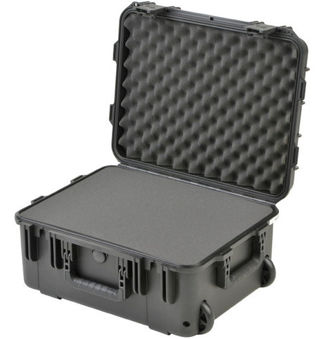 SKB Cases 3I-1914-8B-L iSeries Waterproof Case with Layered Foam Interior and Wheels, 19"x14.38"x8" 3I-1914-8B-L