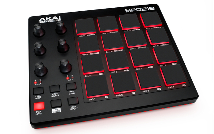 AKAI MPD218 USB-MIDI Pad Controller MPD218