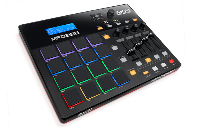 AKAI MPD226 USB-MIDI Pad Controller With RGB Backlit Pads