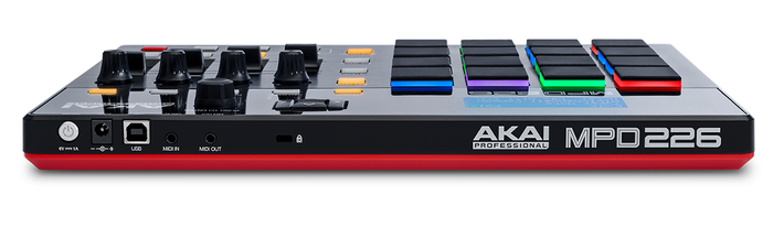 AKAI MPD226 USB-MIDI Pad Controller With RGB Backlit Pads