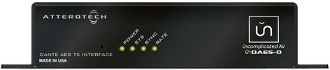 Attero Tech unDAES-O 2/4 Channel Dante to AES3 Bridge UNDAES-O