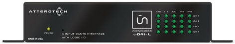 Attero Tech unD4I-L 4-Channel Dante Input Interface with I/O UND4I-L