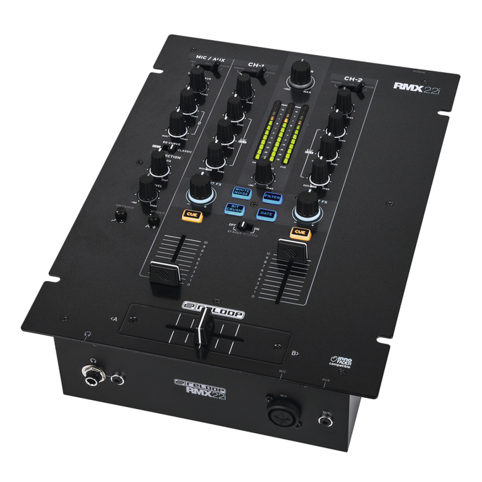 Reloop RMX-22i 2 + 1 Channel DJ Mixer with Onboard Instant FX RMX-22I
