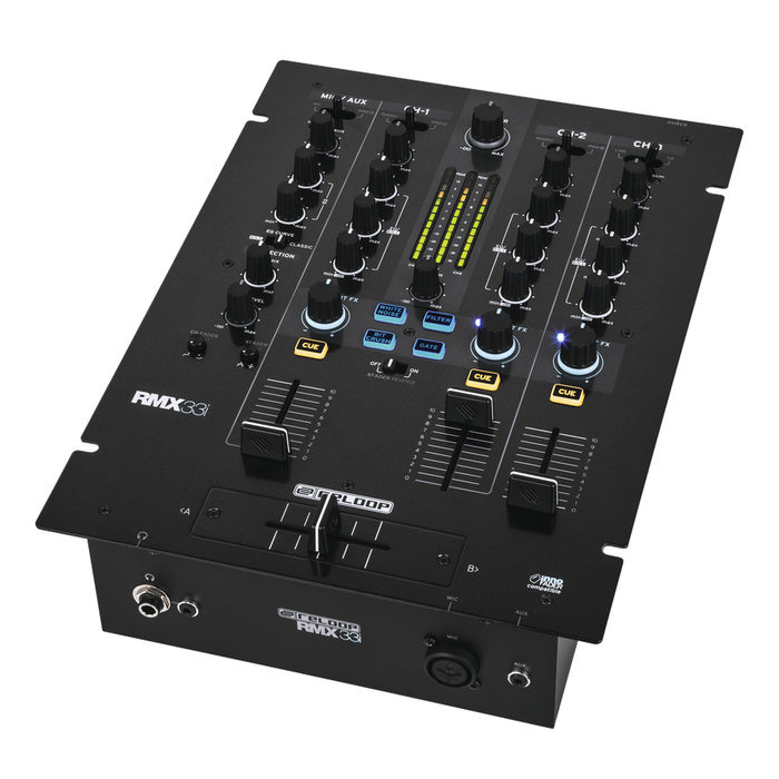 Reloop RMX-33i 3 + 1 Channel DJ Mixer with Onboard Instant FX RMX-33I
