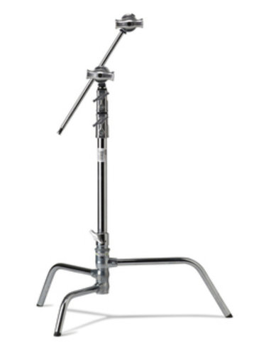 Kupo KS704512 20" Master C-Stand with Turtle Base Kit in Silver KS704512