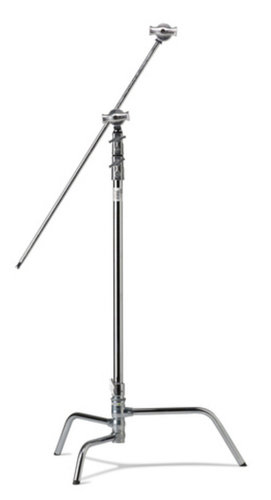 Kupo KS704712 40" Master C-Stand With Turtle Base Kit In Silver