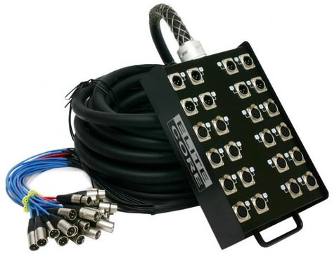Elite Core Audio PS168100 Stage Snake, 16x8 100Ft PS168100