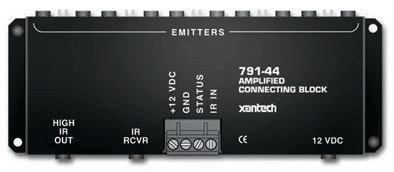 Xantech 791-44 Amplified Connecting Block for Multiple Emitters 079144