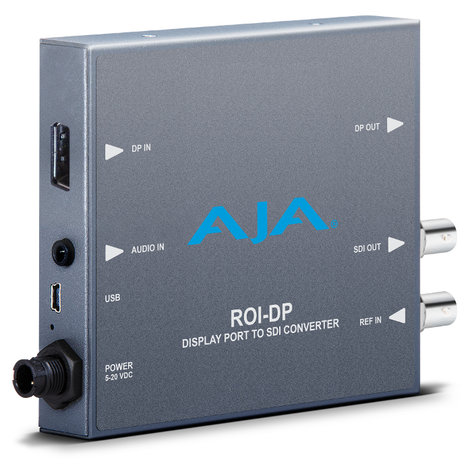 AJA Video Systems Inc ROI-DP DisplayPort to SDI Mini Converter with ROI Scaling ROI-DP