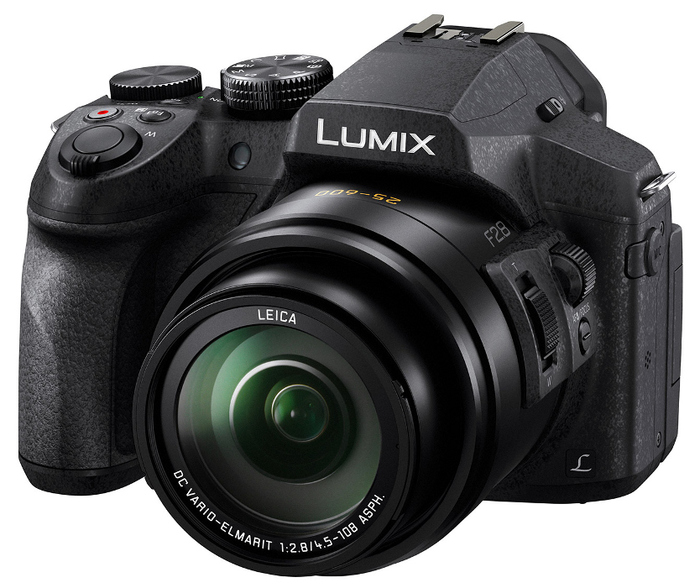 Panasonic DMC-FZ300K 12.1MP LUMIX FZ300 4K 24X F2.8 Long Zoom Digital Camera