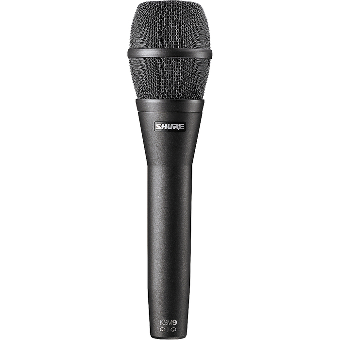 Shure KSM9/CG Dual-Pattern Handheld Condenser Microphone - Charcoal Grey Finish KSM9/CG