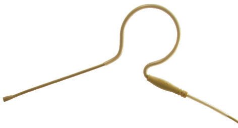 Point Source Audio CO-8WS-BE Omnidirectional Waterproof Earworn Microphone in Beige CO-8WS-BE