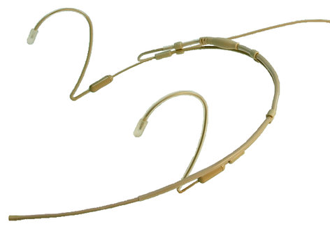 Point Source Audio CO-8WD-BE Omnidirectional Waterproof Headset Microphone in Beige CO-8WD-BE