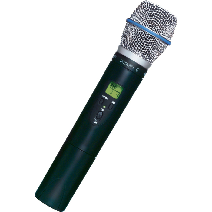 Shure ULX2/BETA87A-G3 ULX Series Wireless Handheld Transmitter With Beta 87A Mic, G3 Band (470-505MHz)