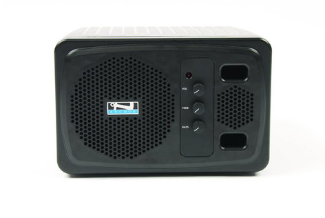 Anchor AN130RCBK+ Powered Speaker with Remote Control, Black AN130RCBK+