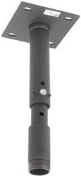 Chief Manufacturing CMA700 Black Combination Ceilling Plate / Adjustable Extension Kit CMA700