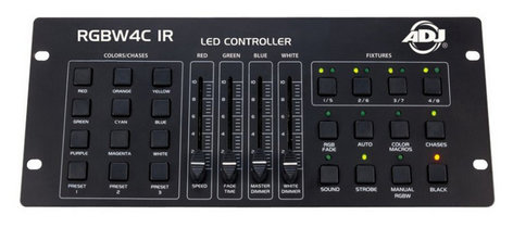 ADJ RGBW4C IR 32 Channel RGBW LED Controller with IR Remote Control Support RGBW4C-IR