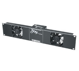 Middle Atlantic Products IUQFP-2 Ultra Quiet Fan Panel, 50 CFM, 24dB, 220V IUQFP-2