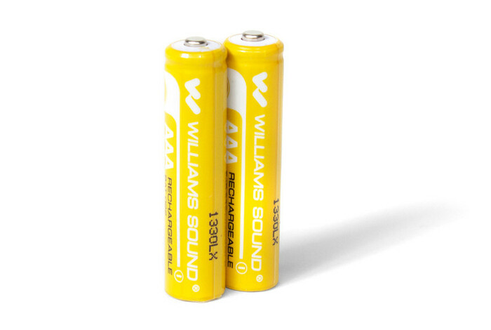 Williams AV BAT 022-2 1.2V AAA Rechargeable NiMH Battery, 2 Pack