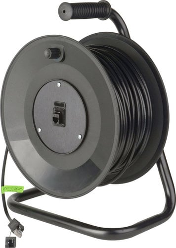 TecNec MKR-TC-300PS Connect-N-Go Cat5e Cable Reel with RJ45 Connectors MKR-TC-300PS