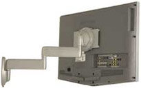 Chief Manufacturing JWD210S Dual Swing Arm Wall Mount (Silver) JWD210S