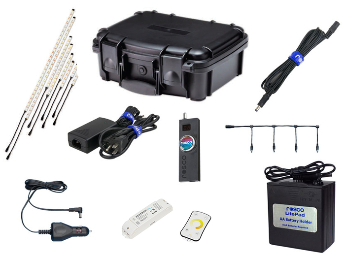 Rosco Laboratories RoscoLED Tape Pro Gaffer Kit - Tungsten (3000K) 293220003000