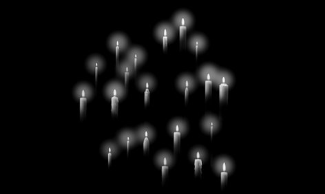 Apollo Design Technology SR-1140 "By Candlelight" Pattern Glass Gobo SR-1140