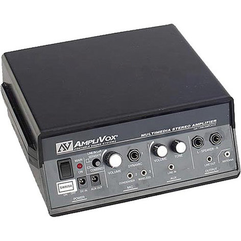 AmpliVox SN3130 Curved Hardrock Maple Lectern