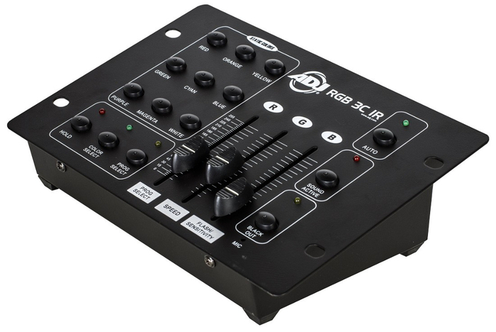 ADJ RGB3C-IR 3-Channel RGB Controller with IR Control Compatibility RGB3C-IR
