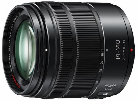 Panasonic H-FS14140AK LUMIX G VARIO 14-140mm F/3.5-5.6 POWER O.I.S. with Matt Finish H-FS14140AK