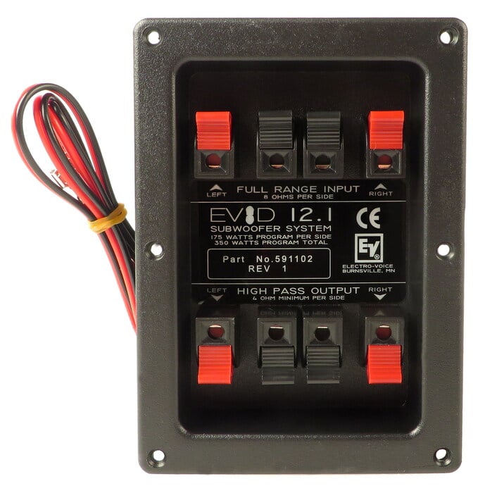 Electro-Voice F.01U.109.635 Crossover with Input Panel for EVID 12.1 F.01U.109.635