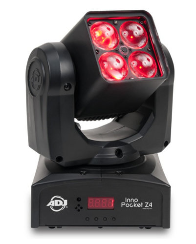 ADJ Inno Pocket Z4 4x10W RGBW LED Moving Head Wash With Zoom